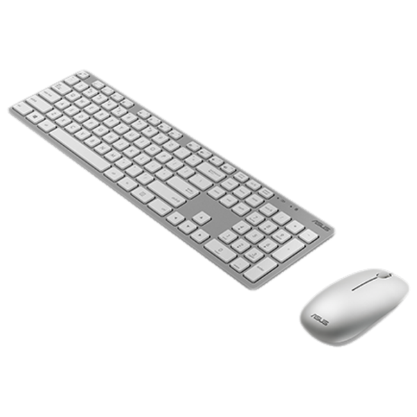 Tastatura & Mouse Asus W5000 Fără fir/ White photo 3