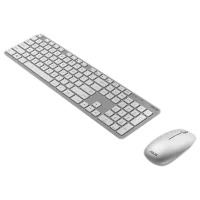 Tastatura & Mouse Asus W5000 Fără fir/ White photo 3