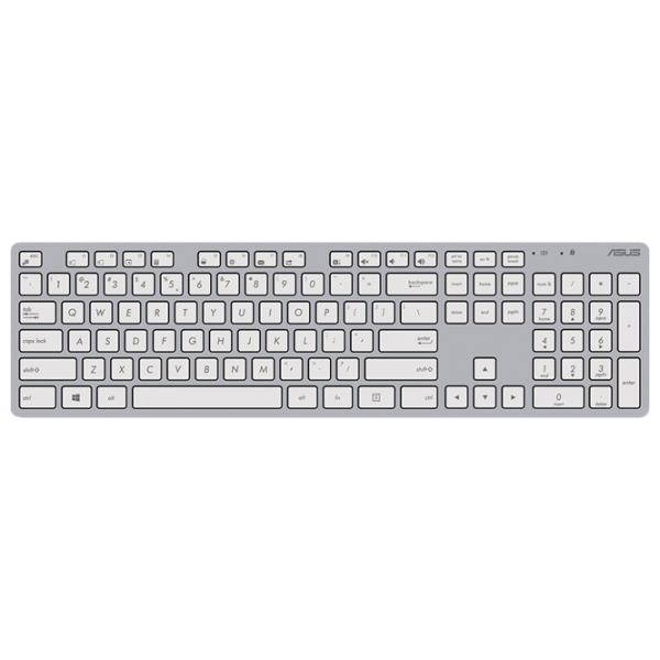Tastatura & Mouse Asus W5000 Fără fir/ White photo 4