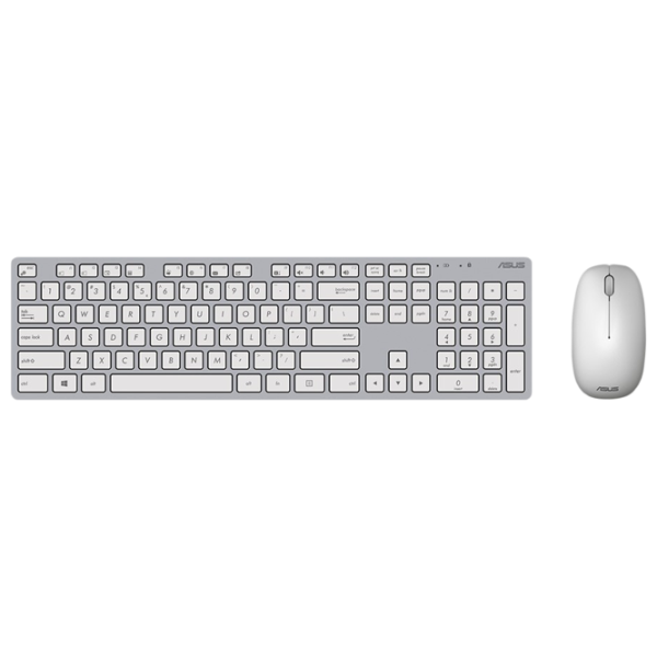 Tastatura & Mouse Asus W5000 Fără fir/ White photo 5