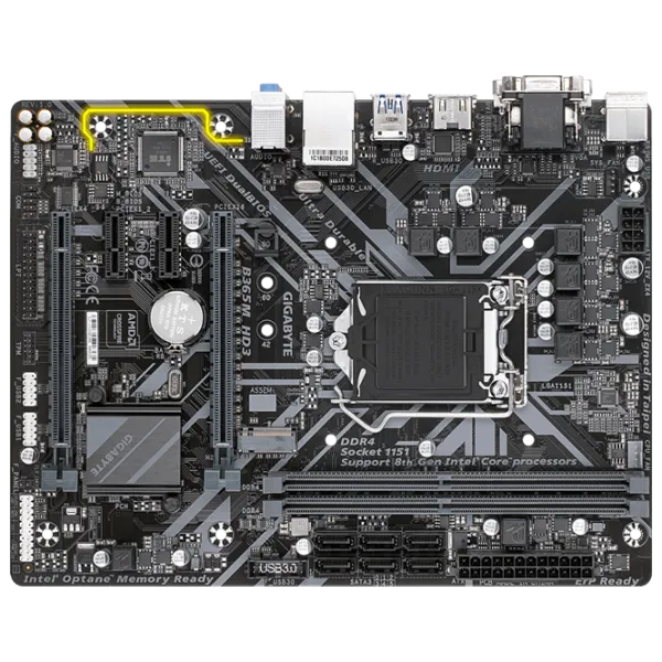 Материнская плата Gigabyte B365M HD3 mATX/ Intel B365 Express photo 4