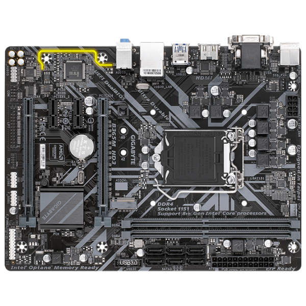 Материнская плата Gigabyte B365M HD3 mATX/ Intel B365 Express photo 4