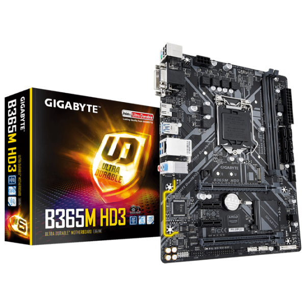 Материнская плата Gigabyte B365M HD3 mATX/ Intel B365 Express photo 5