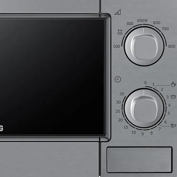 Микроволновая печь Samsung ME81MRTS/ BW Отдельно стоящий/ 800 Вт/ Нержавеющая сталь photo 6