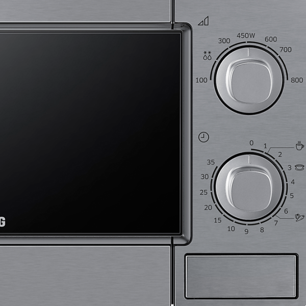 Микроволновая печь Samsung ME81MRTS/ BW Отдельно стоящий/ 800 Вт/ Нержавеющая сталь photo 6