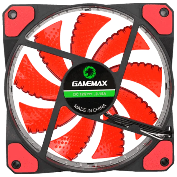 Ventilator de carcasă Gamemax GaleForce GMX-GF12R Hidrodinamic/ 1100 rpm photo 3 Ventilator de carcasă Gamemax GaleForce GMX-GF12R Hidrodinamic/ 1100 rpm photo 3