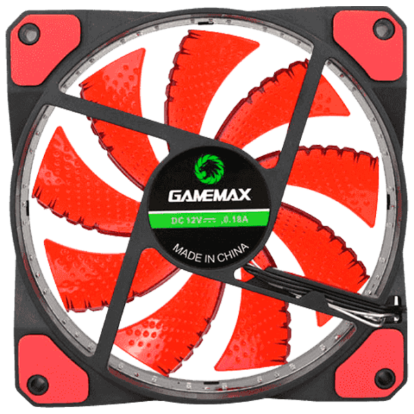 Ventilator de carcasă Gamemax GaleForce GMX-GF12R Hidrodinamic/ 1100 rpm photo 3 Ventilator de carcasă Gamemax GaleForce GMX-GF12R Hidrodinamic/ 1100 rpm photo 3