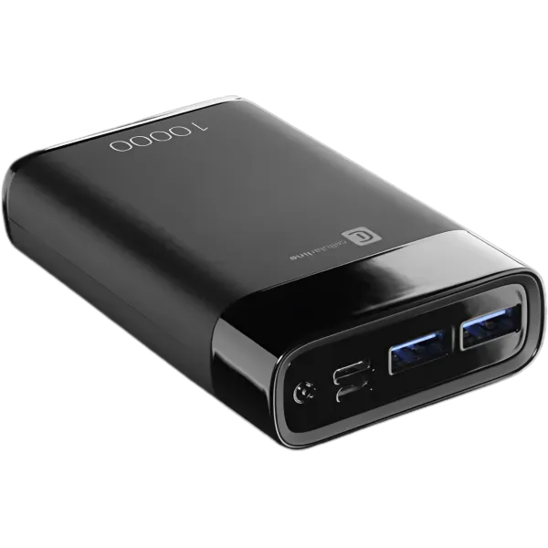 Power Bank Cellularline FreePower Manta HD 10000 мАч/ Черный photo 2 Power Bank Cellularline FreePower Manta HD 10000 мАч/ Черный photo 2