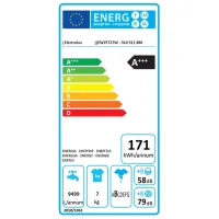 Стиральная машина Electrolux EW2F727W 7 кг / 1200 об/мин / Белый photo 5
