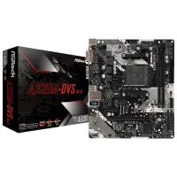 Материнская плата ASRock A320M-DVS R4.0 mATX/ AMD Promontory A320 photo 5