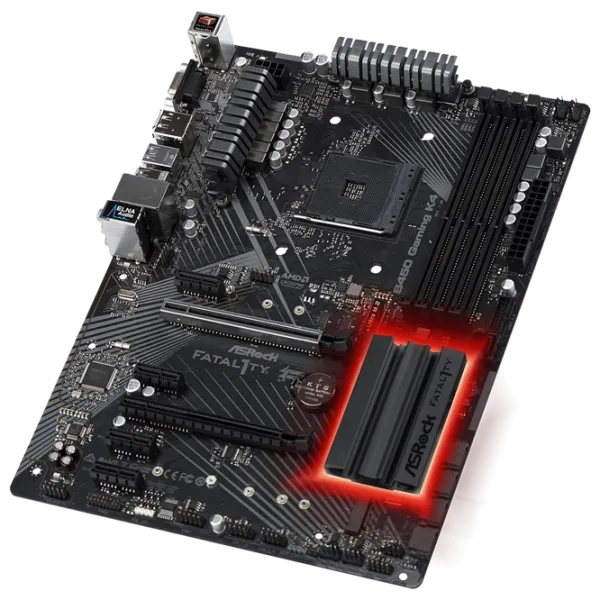Материнская плата ASRock Fatal1ty B450 Gaming K4 ATX/ AMD Promontory B450 photo 2