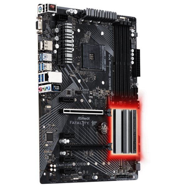 Материнская плата ASRock Fatal1ty B450 Gaming K4 ATX/ AMD Promontory B450 photo 3