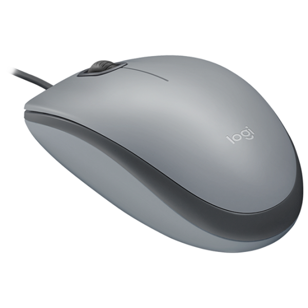 Mouse Logitech M110 USB/ Gray photo 2