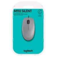 Mouse Logitech M110 Gray photo 5