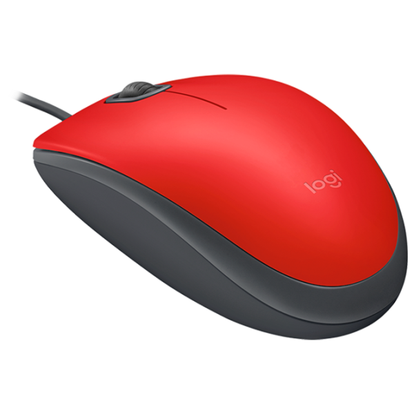 Mouse Logitech M110 USB/ Red photo 2