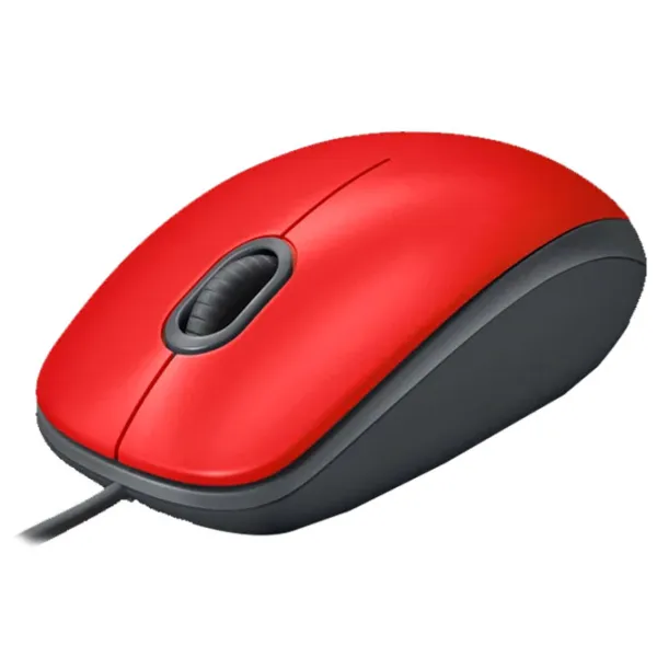 Mouse Logitech M110 USB/ Red photo 4