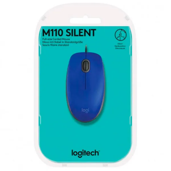 Мышь Logitech M110 USB/ Синий photo 5