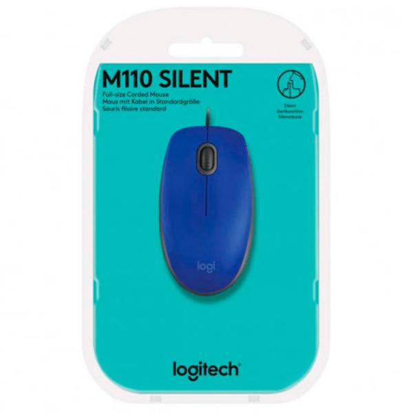 Мышь Logitech M110 USB/ Синий photo 5
