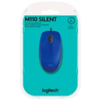 Mouse Logitech M110 Blue photo 5