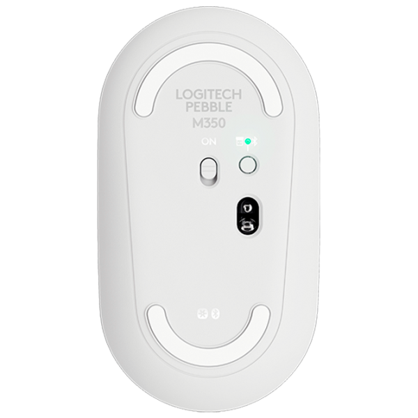 Mouse Logitech M350 Bluetooth/ White photo 3 Mouse Logitech M350 Bluetooth/ White photo 3