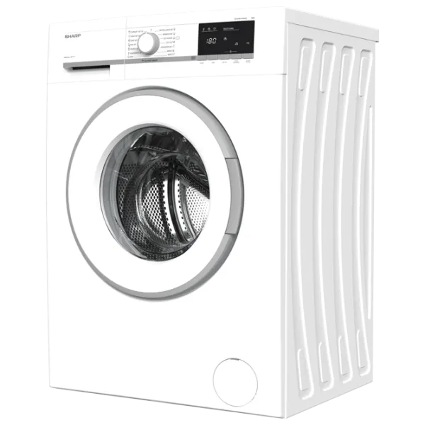 Стиральная машина SHARP ESGFB7143W3EE 7 кг / 1400 об/мин / Белый photo 2 Стиральная машина SHARP ESGFB7143W3EE 7 кг / 1400 об/мин / Белый photo 2