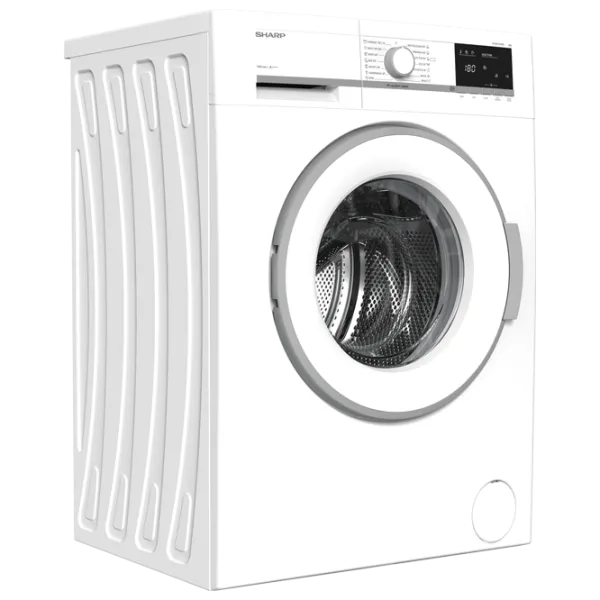 Стиральная машина SHARP ESGFB7143W3EE 7 кг / 1400 об/мин / Белый photo 3 Стиральная машина SHARP ESGFB7143W3EE 7 кг / 1400 об/мин / Белый photo 3
