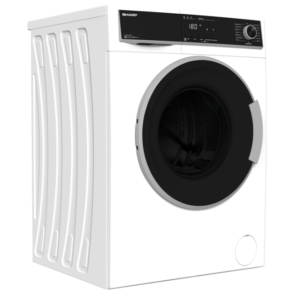 Mașină de spălat SHARP ESHFB812AW3EE 8 kg / 1200 rpm / White photo 2