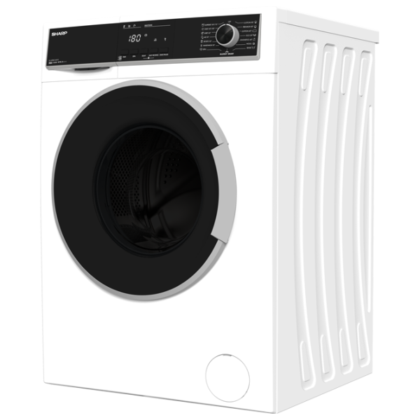Mașină de spălat SHARP ESHFB812AW3EE 8 kg / 1200 rpm / White photo 3