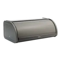 Cutie pentru pâine BRABANTIA 46249 Platinum Gray photo 2