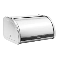 Cutie pentru pâine BRABANTIA 39456 Steel Gray photo 2