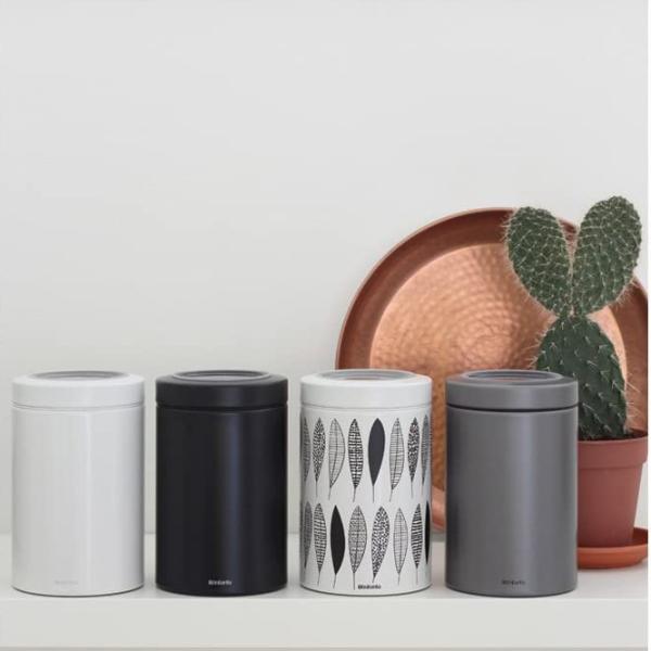 Rezervor de stocare BRABANTIA 46267 1.4 l/ Oțel/ Platinum photo 2