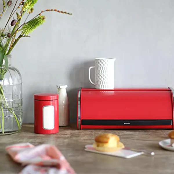 Ёмкость для хранения BRABANTIA 46273 1.4 л/ Cталь/ Красный photo 2