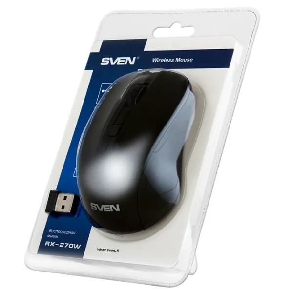 Мышь Sven RX-270W USB/ Черный photo 5