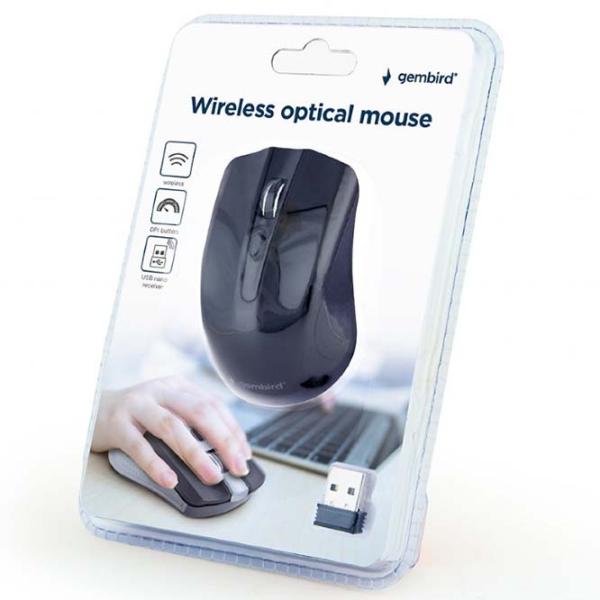 Мышь Gembird MUSW-4B-04 USB/ Черный photo 3