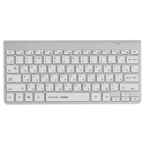Tastatura & Mouse Qumo Combo Fără fir/ White photo 6
