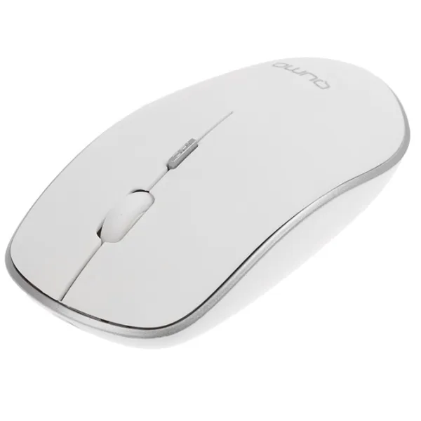 Tastatura & Mouse Qumo Combo Fără fir/ White photo 11