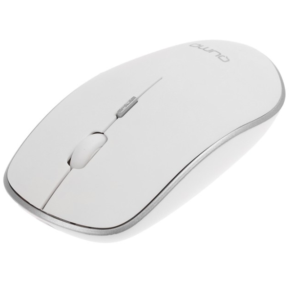 Tastatura & Mouse Qumo Combo Fără fir/ White photo 11