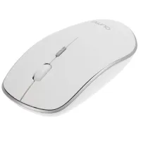Tastatura & Mouse Qumo Combo Fără fir / White photo 10