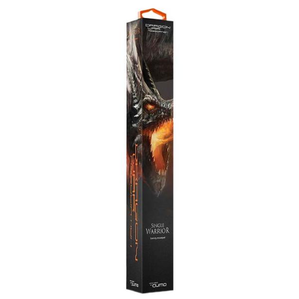 Коврик для мышки Qumo Single Warrior Оранжевый Синий photo 2