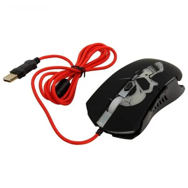 Mouse Qumo Axe USB/ Black photo 3