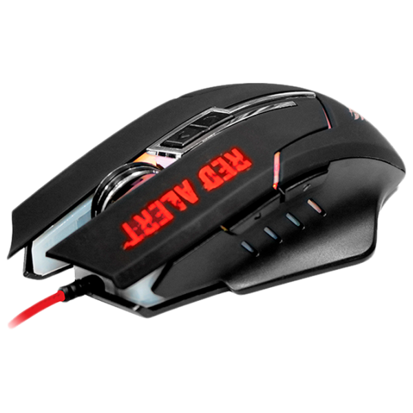 Mouse Qumo Red Alert USB/ Black photo 2