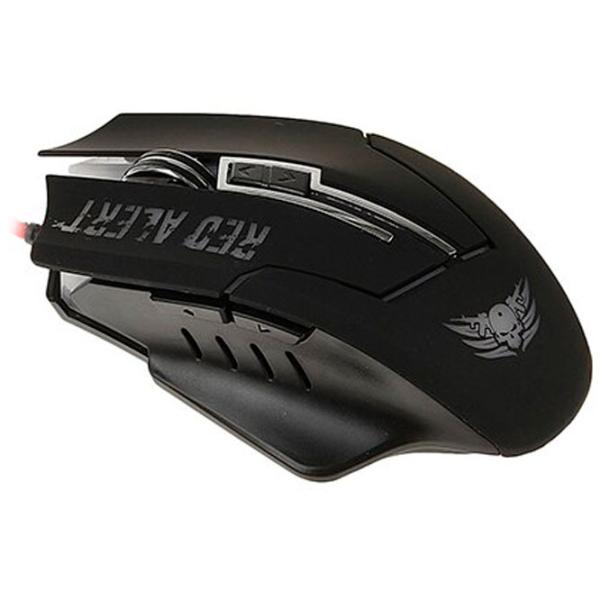 Mouse Qumo Red Alert USB/ Black photo 3