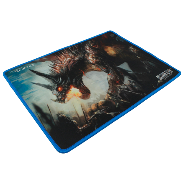 Covoraș pentru mouse Qumo Daemon Hunt Black Blue photo 2