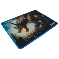 Коврик для мышки Qumo Daemon Hunt Черный Синий photo 2
