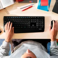 Tastatură Logitech MK345 Fără fir/ Black photo 5