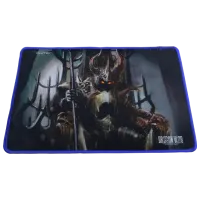 Коврик для мышки Qumo Dead King Синий Серый photo 2
