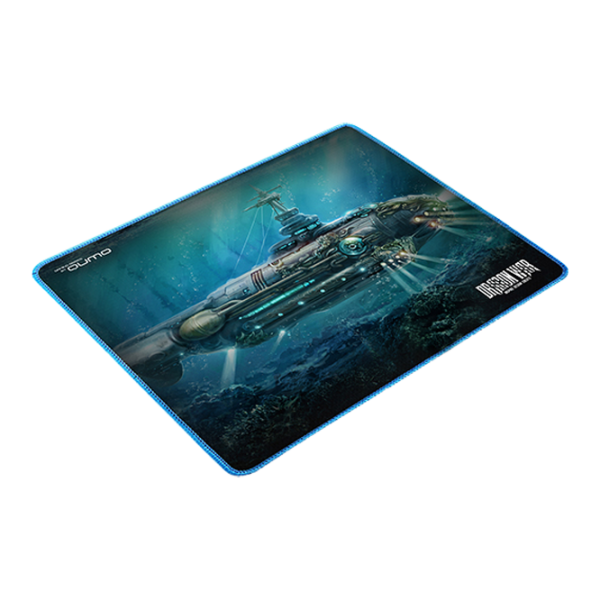 Covoraș pentru mouse Qumo Nautilus Black Blue photo 2