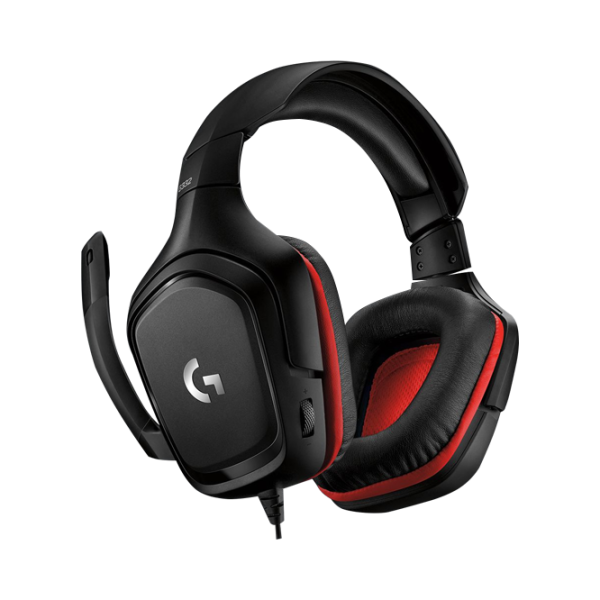 Наушники Logitech G332 Prodigy Красный Черный Проводная/ Игровой photo 2 Наушники Logitech G332 Prodigy Красный Черный Проводная/ Игровой photo 2