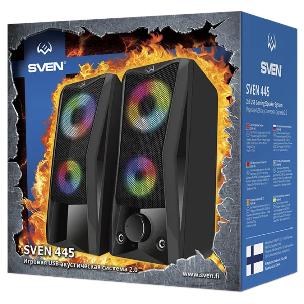 Sistem audio Sven 445 6 W/ Black photo 6