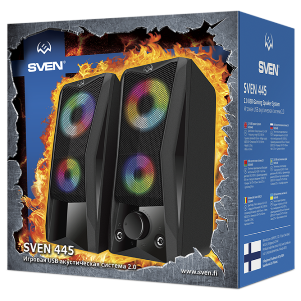 Sistem audio Sven 445 6 W/ Black photo 6